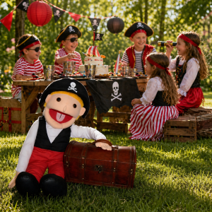 Piraten-Handpuppe "Hook" groß (Verleih)