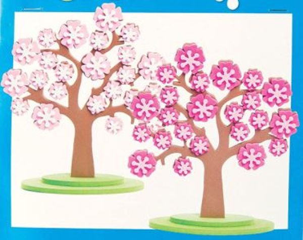 Bastelset Frühlingsbaum (3 Stück)