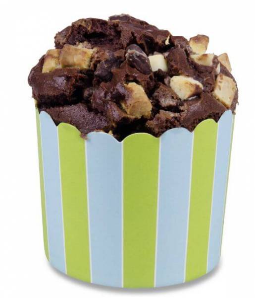 500x Mini-Schokolade-Papierförmchen Backen Cupcake-Förmchen Muffin-Kuchen