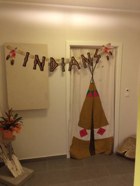 Kindergeburtstag Dekoration "Indianer" 