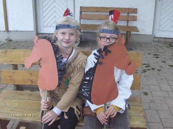 Indianer-Kindergeburtstag